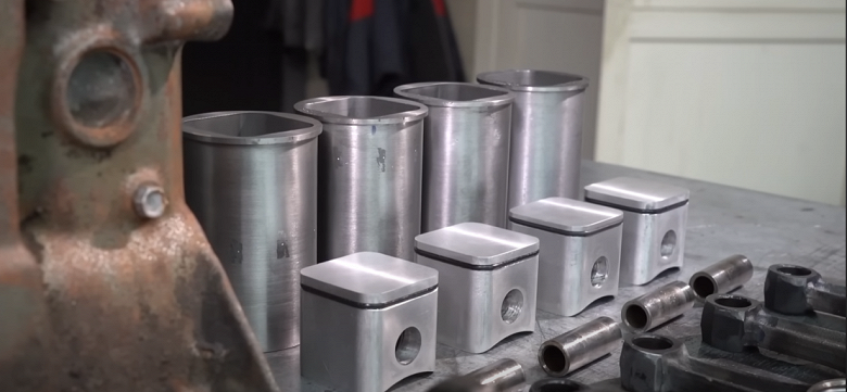 В России собрали мотор с квадратными поршнями &mdash; автомобиль завёлся и поехал